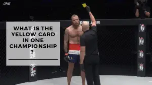 Read more about the article What Is The Yellow Card In ONE Championship?