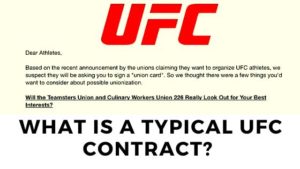 Read more about the article What Is a Typical UFC Contract? Understand UFC Contracts