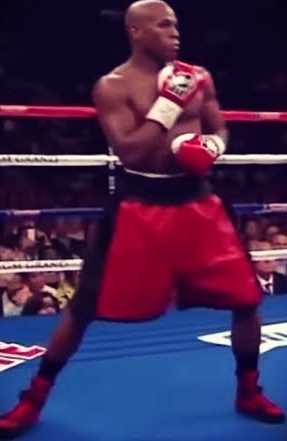 side stance in boxing