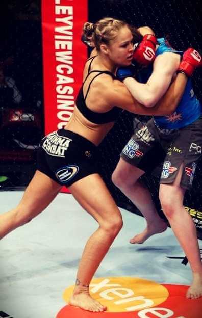 Ronda Rousey back in her Strikeforce days