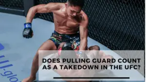 Read more about the article Does Pulling Guard Count as a Takedown in the UFC?